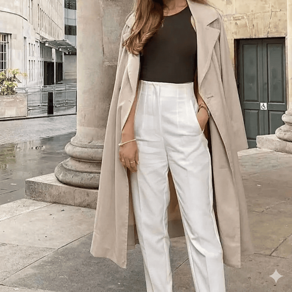 Eloara High-Waist Trousers (Includes 2 Complimentary Belts)