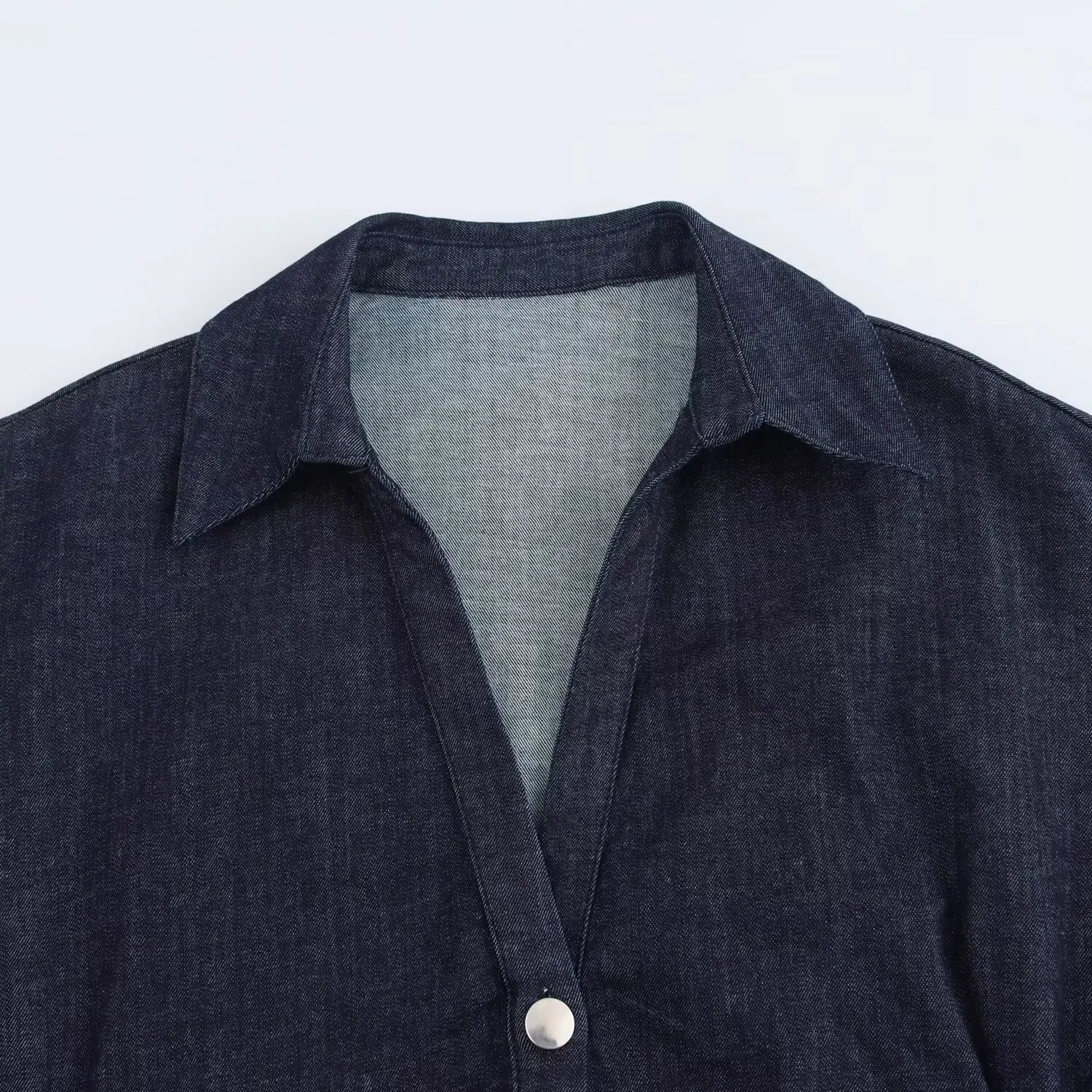 Eloara Denim Midi Dress