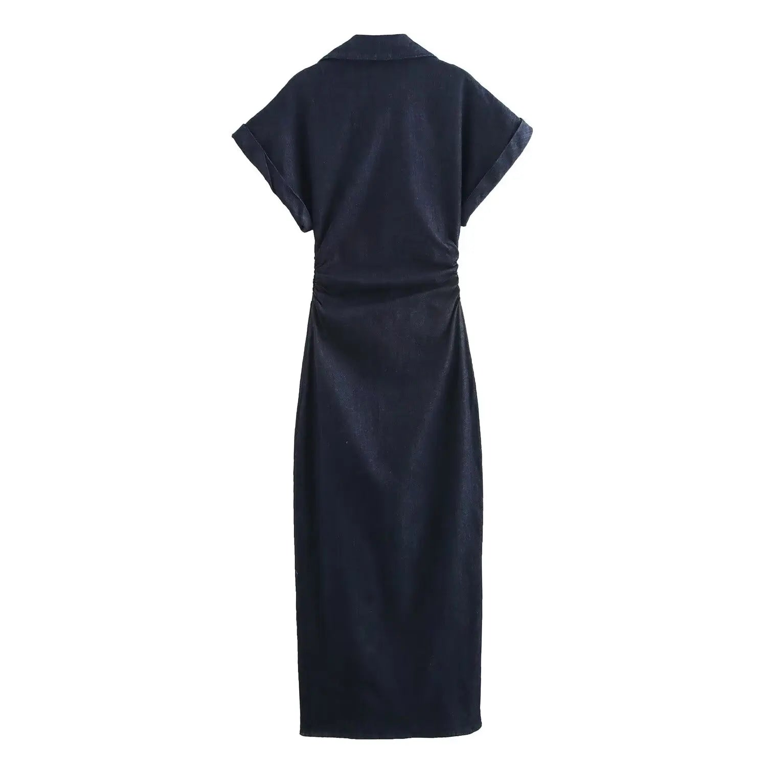 Eloara Denim Midi Dress