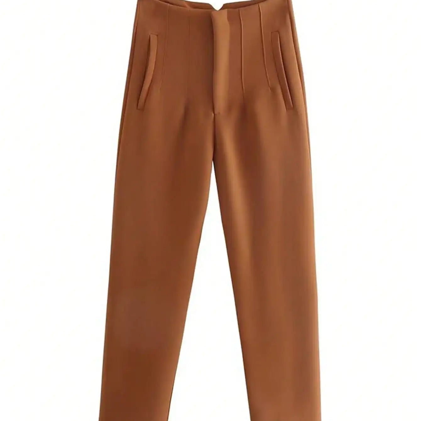 Eloara High-Waist Trousers + Complimentary Belts