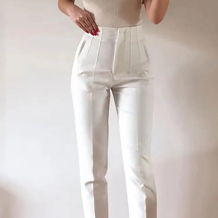 Eloara High-Waist Trousers + Complimentary Belts